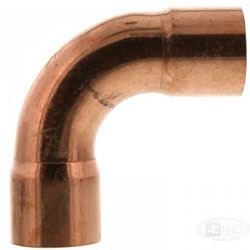 Copper Long Radius Elbow 90 Manufacturer in India